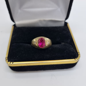 ANILLO ORO 10 K 3.1 GRMS (SEMINUEVO)