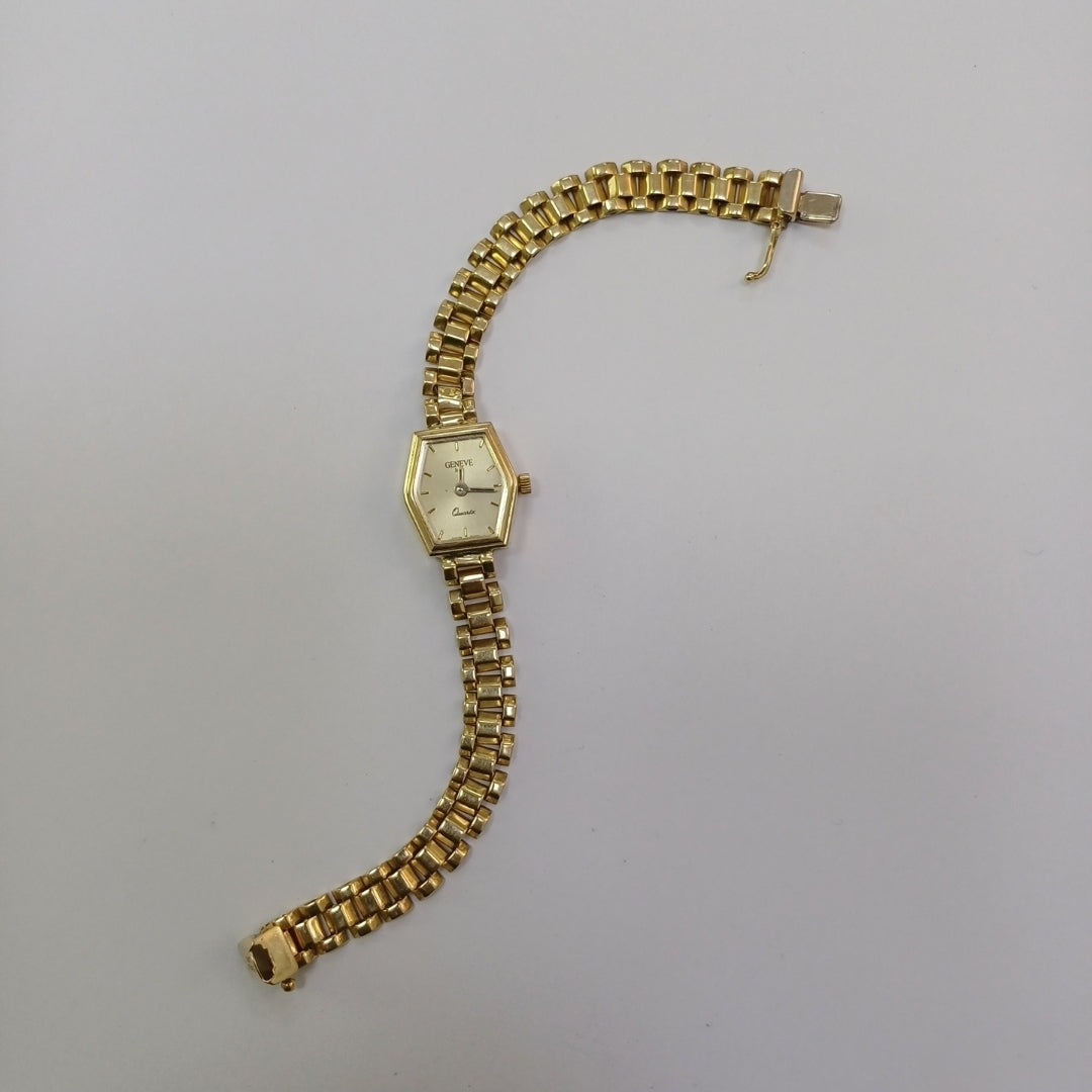 RELOJ CAJA Y PULSO ORO ORO 14 K 17,90 GRMS (SEMINUEVO)