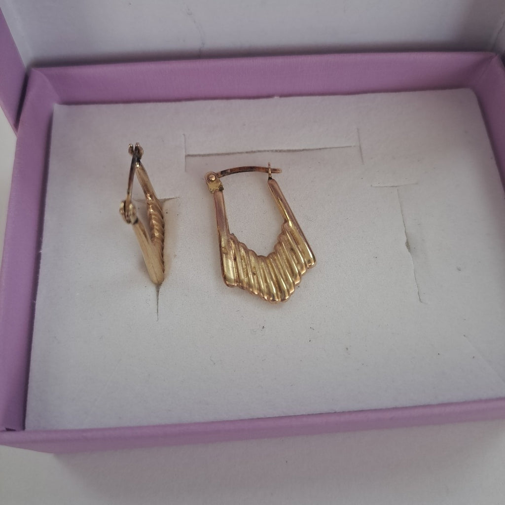 ARRACADAS PAR ORO 10 K 1,20 GRMS (SEMINUEVO)