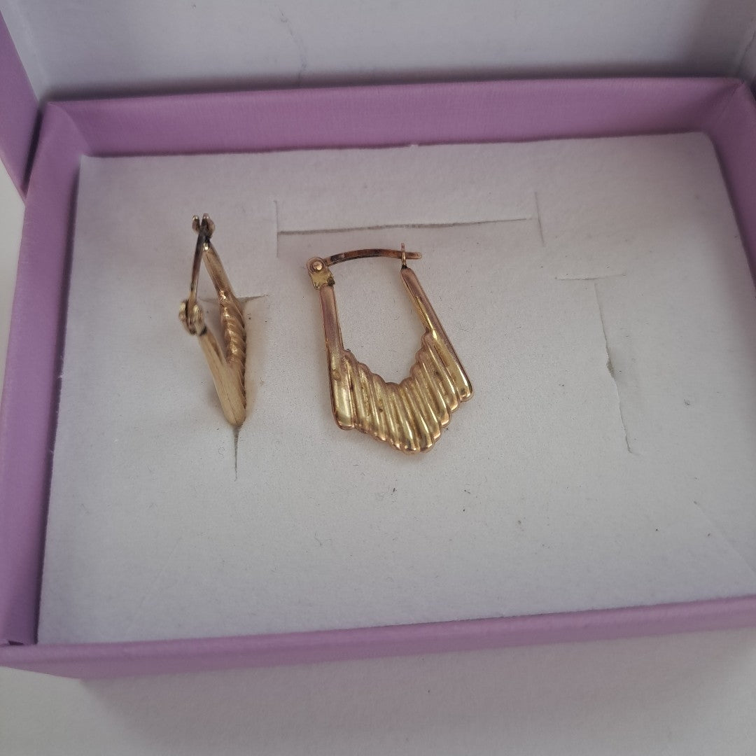 ARRACADAS PAR ORO 10 K 1,20 GRMS (SEMINUEVO)