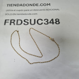 CADENA ORO 10 K 2.1 GRMS (SEMINUEVO)
