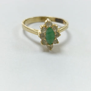 ANILLO ORO 14 K 2,70 GRMS (SEMINUEVO)