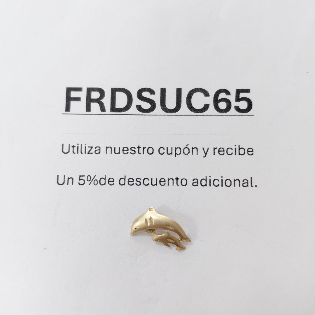 DIJE ORO 14 K 0.8 GRMS (SEMINUEVO)