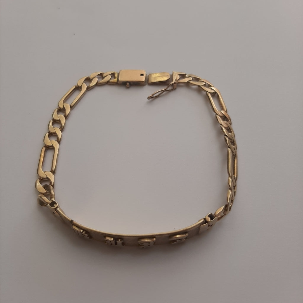 ESCLAVA ORO 10 K 22,00 GRMS (SEMINUEVO)