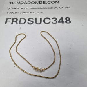 CADENA ORO 14 K 4.4 GRMS (SEMINUEVO)