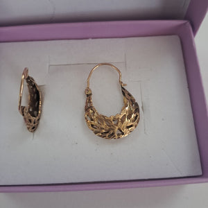 ARRACADAS PAR ORO 10 K 2,80 GRMS (SEMINUEVO)