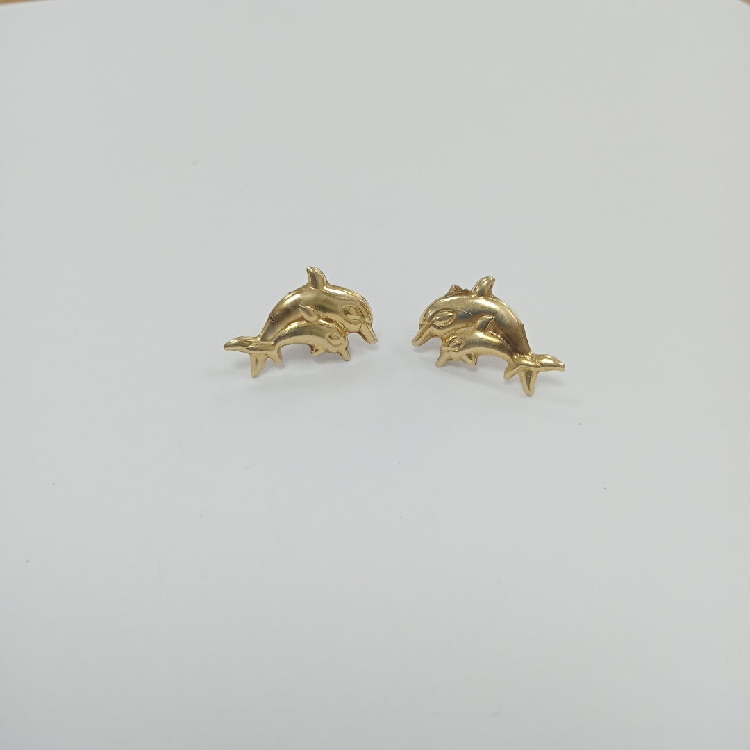 BROQUELES PAR ORO 10 K 1.1 GRMS (SEMINUEVO)