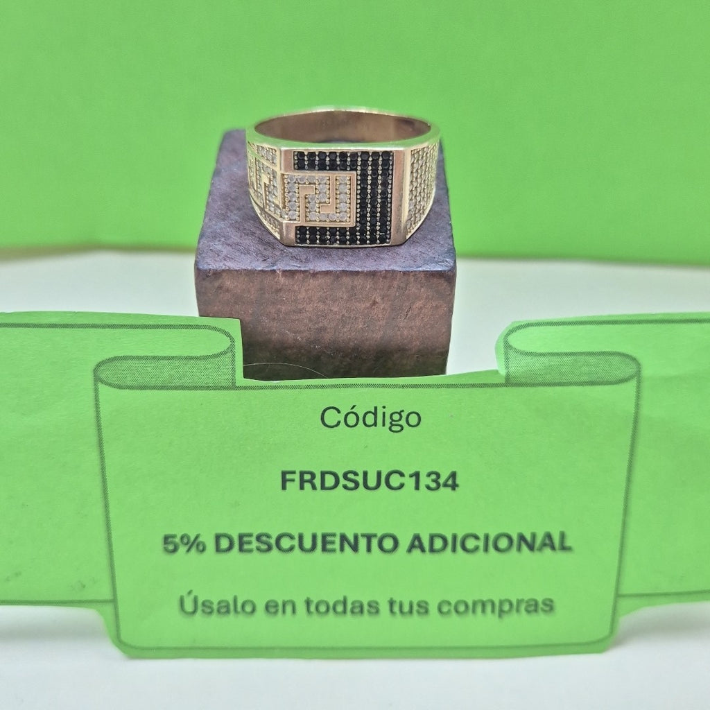 ANILLO ORO 10 K 4.6 GRMS (SEMINUEVO)