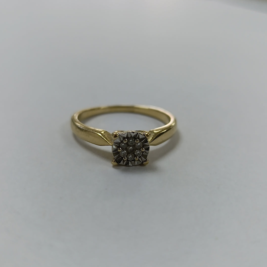 ANILLO ORO 14 K 2,70 GRMS (SEMINUEVO)
