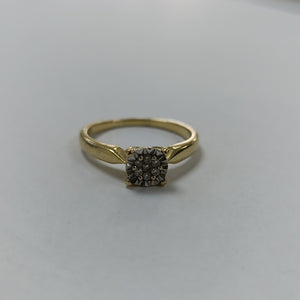ANILLO ORO 14 K 2,70 GRMS (SEMINUEVO)