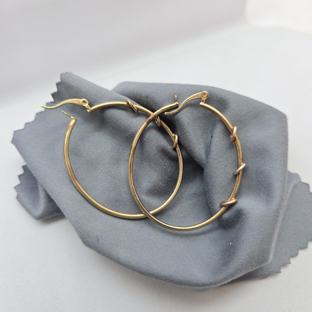 ARRACADAS PAR ORO 10 K 4,50 GRMS (SEMINUEVO)