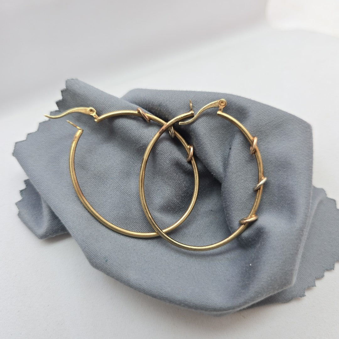 ARRACADAS PAR ORO 10 K 4,50 GRMS (SEMINUEVO)