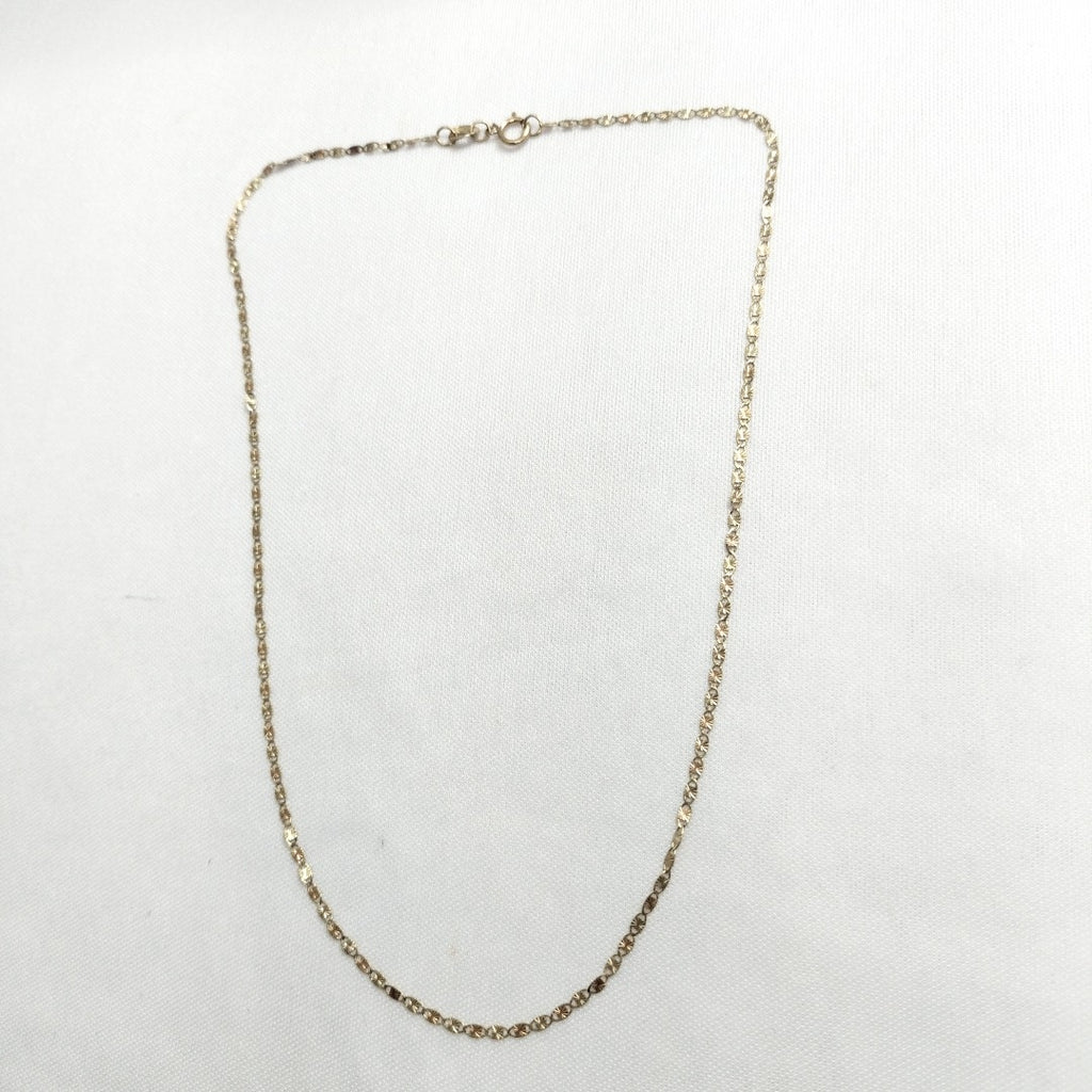 CADENA ORO, ORO COMBINADO 10 K 1.4 GRMS (SEMINUEVO)