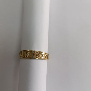 ANILLO ORO 10 K 3 GRMS (SEMINUEVO)