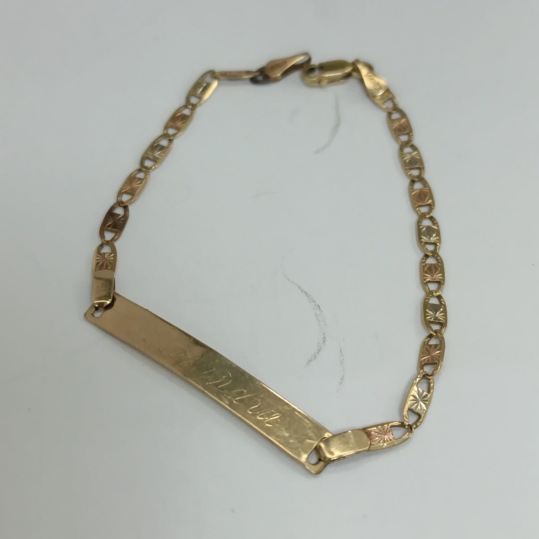 ESCLAVA ORO 14 K 3.7 GRMS (SEMINUEVO)