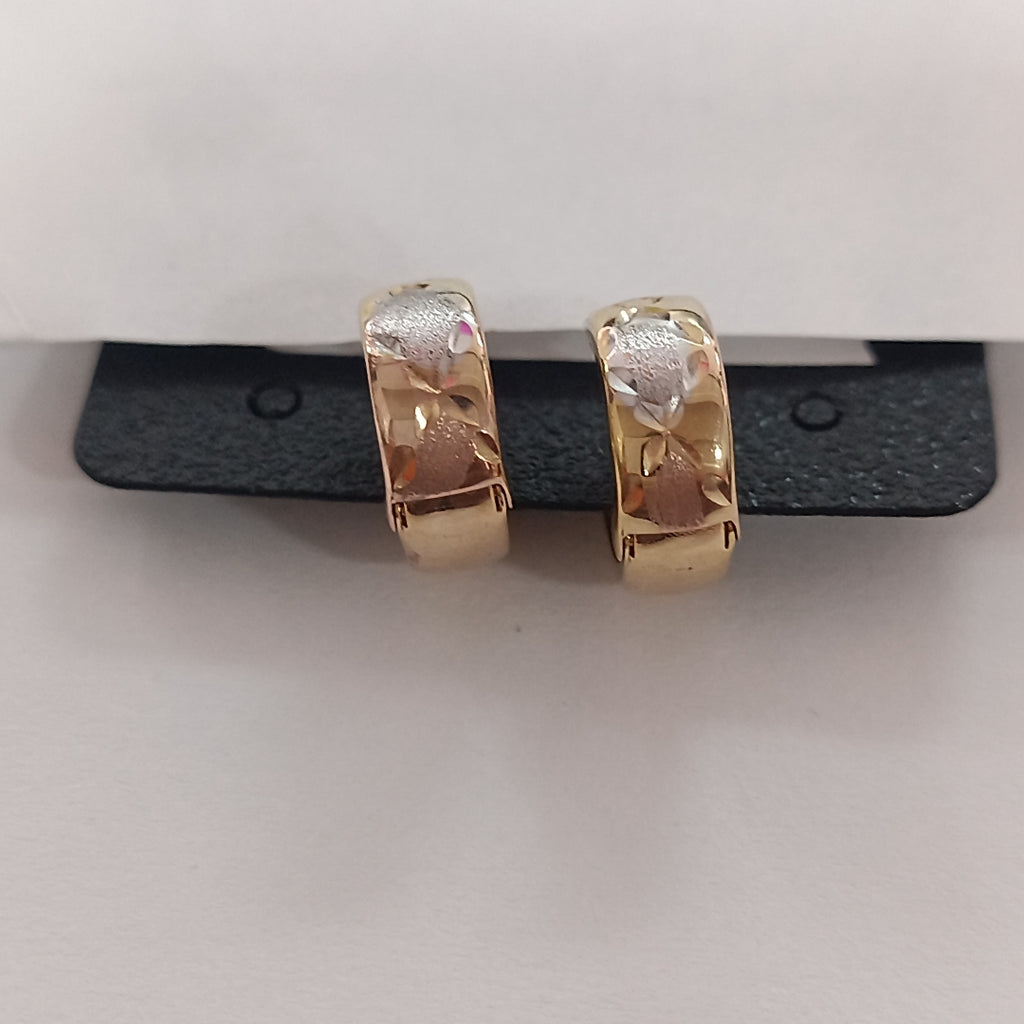 ARRACADAS PAR ORO 14 K 1.4 GRMS (SEMINUEVO)