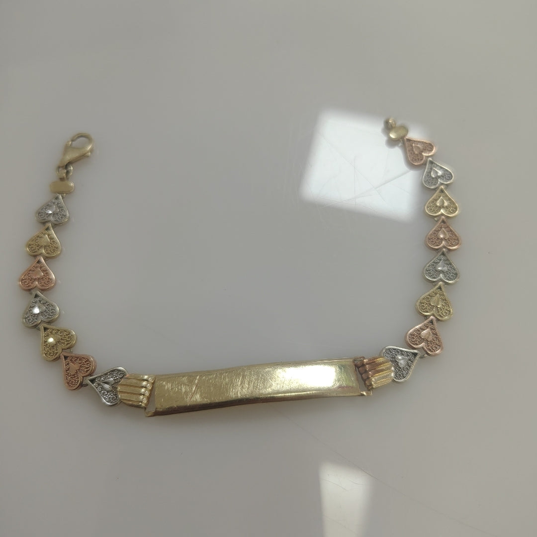 ESCLAVA ORO COMBINADO 12 K 7,50 GRMS (SEMINUEVO)