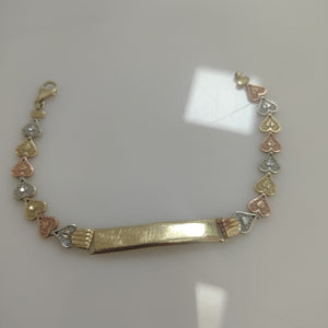 ESCLAVA ORO COMBINADO 12 K 7,50 GRMS (SEMINUEVO)