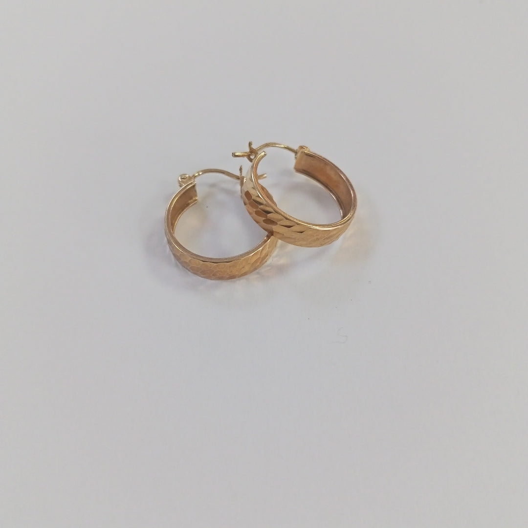 ARRACADAS PAR ORO 10 K 1.9 GRMS (SEMINUEVO)
