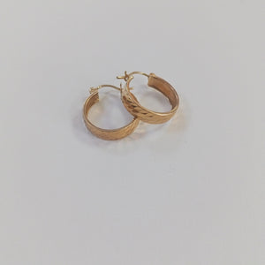ARRACADAS PAR ORO 10 K 1.9 GRMS (SEMINUEVO)
