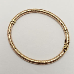 PULSERA RIGIDA ORO 14 K 6,70 GRMS (SEMINUEVO)