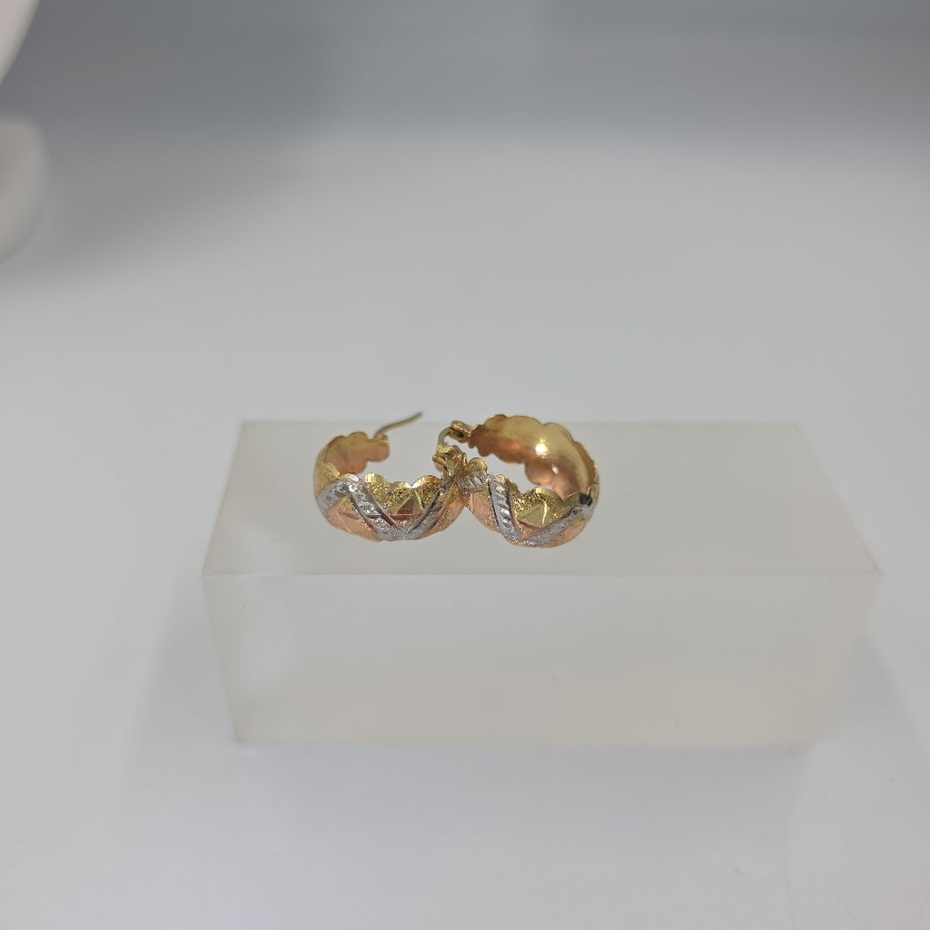 ARRACADAS PAR ORO 10 K 2,60 GRMS (SEMINUEVO)