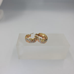 ARRACADAS PAR ORO 10 K 2,60 GRMS (SEMINUEVO)