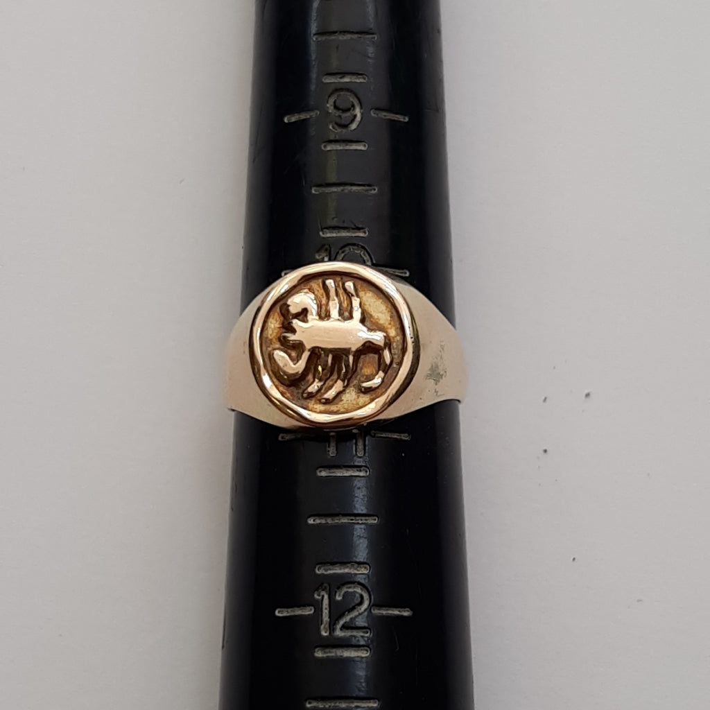 ANILLO ORO 10 K 4 GRMS (SEMINUEVO)