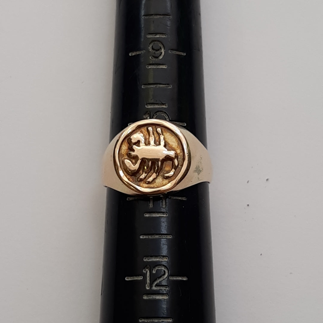 ANILLO ORO 10 K 4 GRMS (SEMINUEVO)