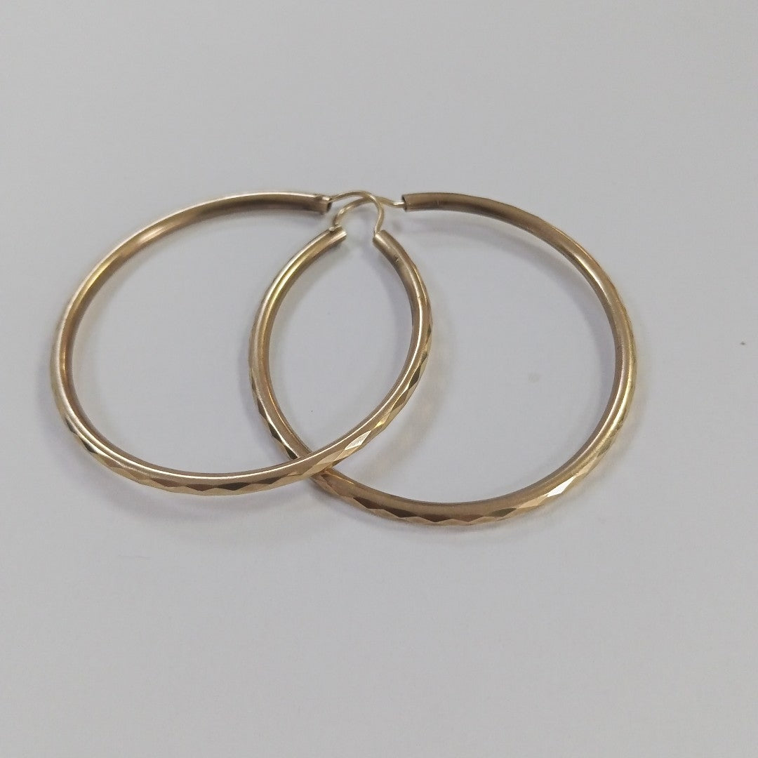 ARRACADAS PAR ORO 10 K 5.9 GRMS (SEMINUEVO)