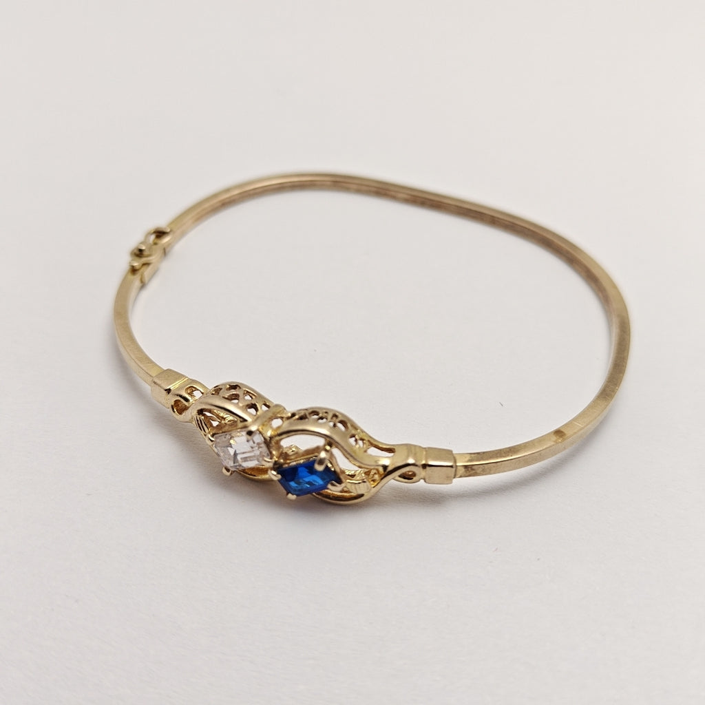 PULSERA RIGIDA ORO 14 K 7,10 GRMS (SEMINUEVO)