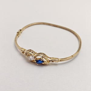 PULSERA RIGIDA ORO 14 K 7,10 GRMS (SEMINUEVO)