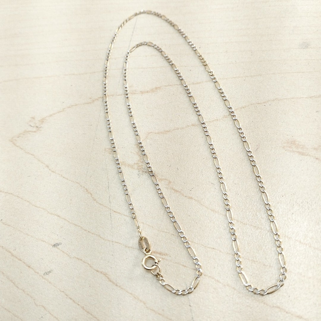 CADENA ORO, RODIADO 14 K 2.1 GRMS (SEMINUEVO)