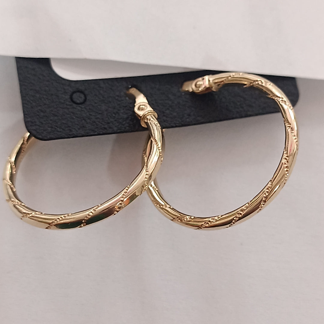 ARRACADAS PAR ORO 14 K 1.3 GRMS (SEMINUEVO)