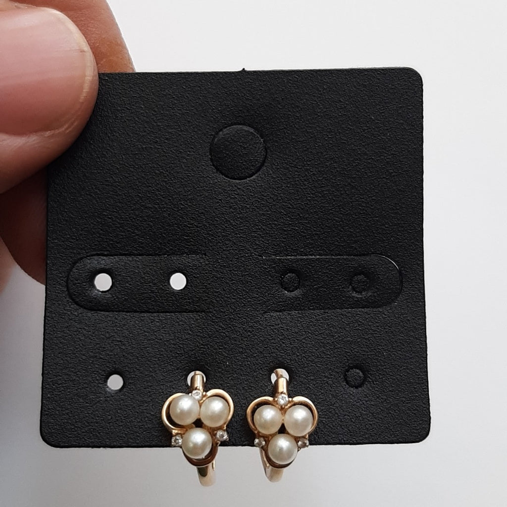 ARETES PAR ORO 10 K 1.6 GRMS (SEMINUEVO)