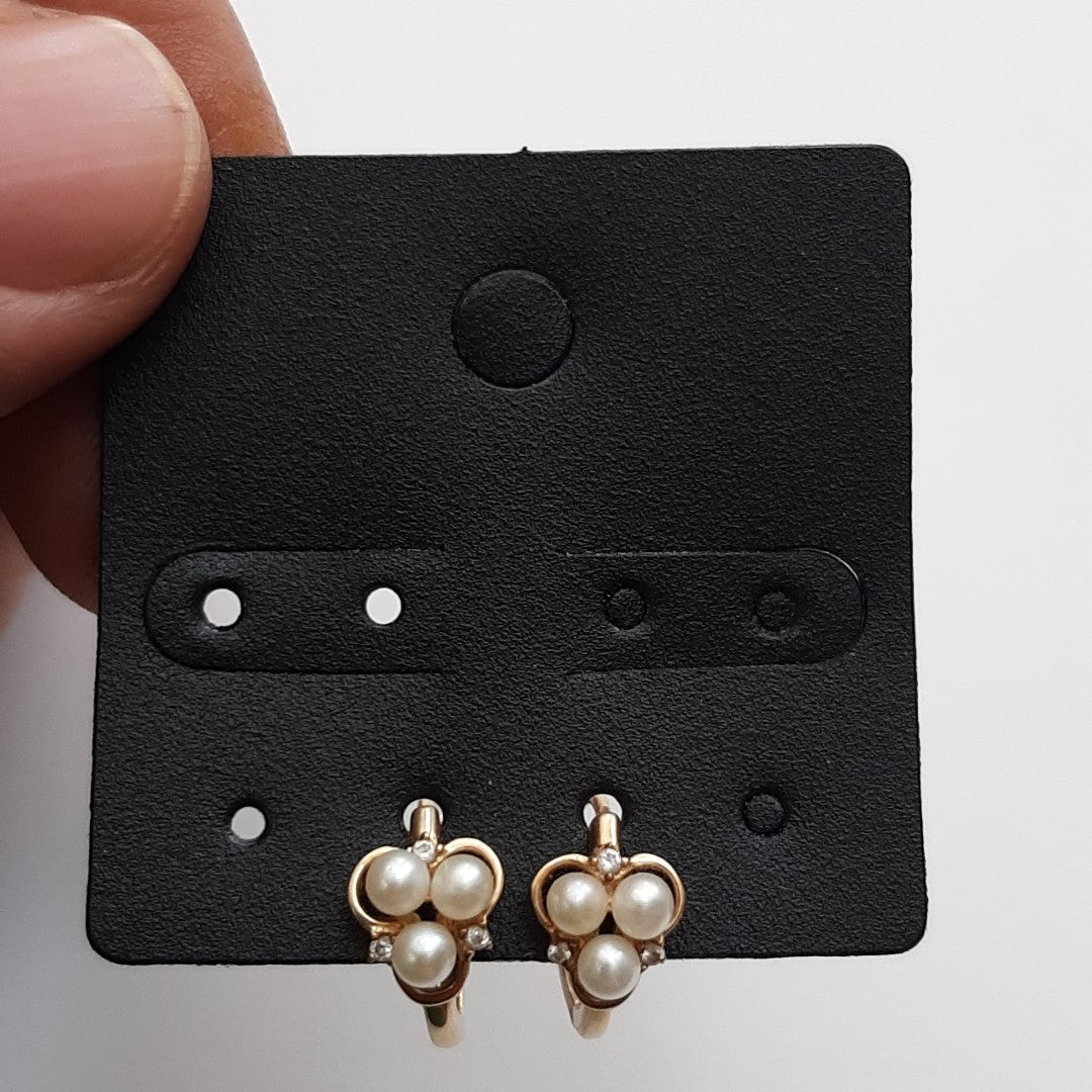 ARETES PAR ORO 10 K 1.6 GRMS (SEMINUEVO)
