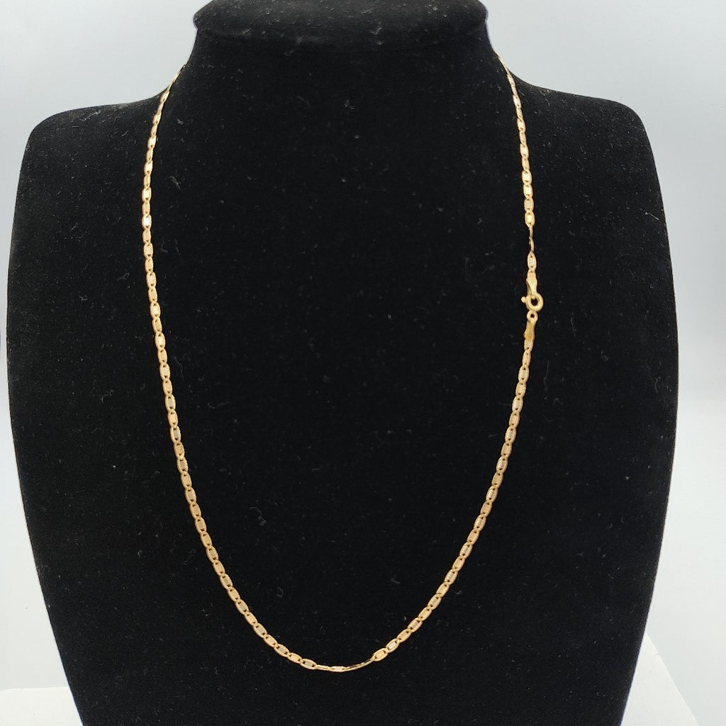 CADENA ORO,ORO COMBINADO 10 K 2,60 GRMS (SEMINUEVO)