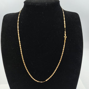 CADENA ORO,ORO COMBINADO 10 K 2,60 GRMS (SEMINUEVO)