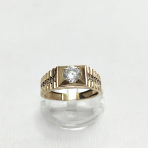 ANILLO ORO 14 K 4.4 GRMS (SEMINUEVO)