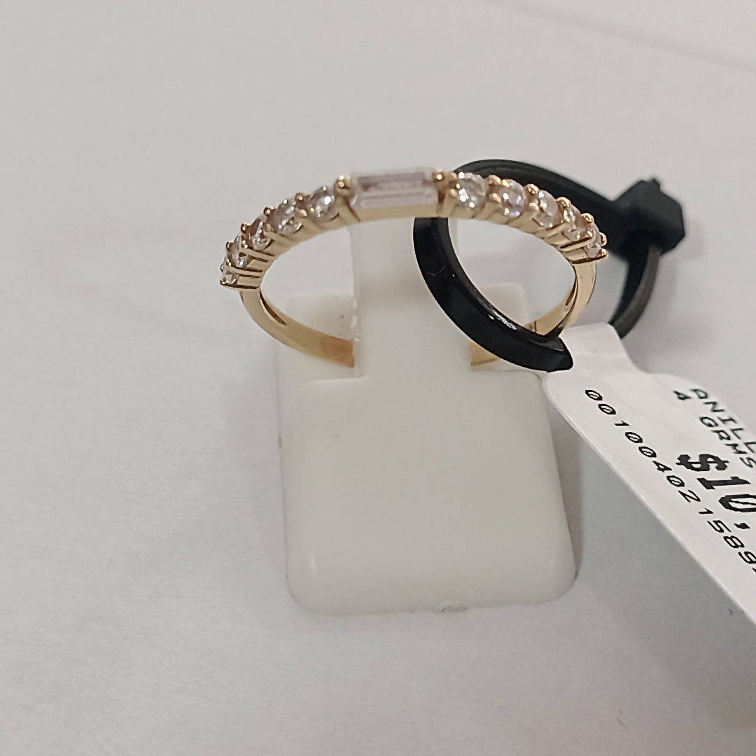 ANILLO ORO 14 K 1.4 GRMS (SEMINUEVO)