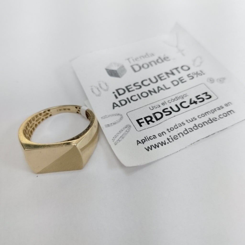 ANILLOS CABALLERO ORO 14K 3.6 (NUEVO)