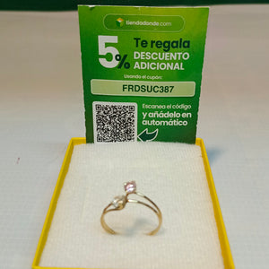 ANILLITO ORO 10 K 1.1 GRMS (SEMINUEVO)