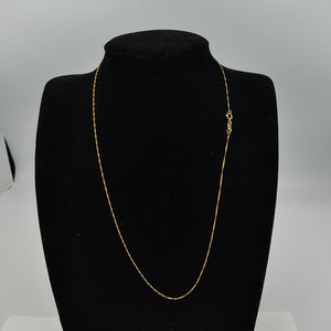 CADENA ORO 10 K 0,80 GRMS (SEMINUEVO)