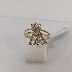 ANILLO ORO 14 K 4,80 GRMS (SEMINUEVO)