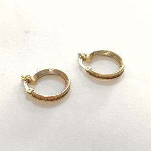 ARRACADAS PAR ORO 10 K 2 GRMS (SEMINUEVO)