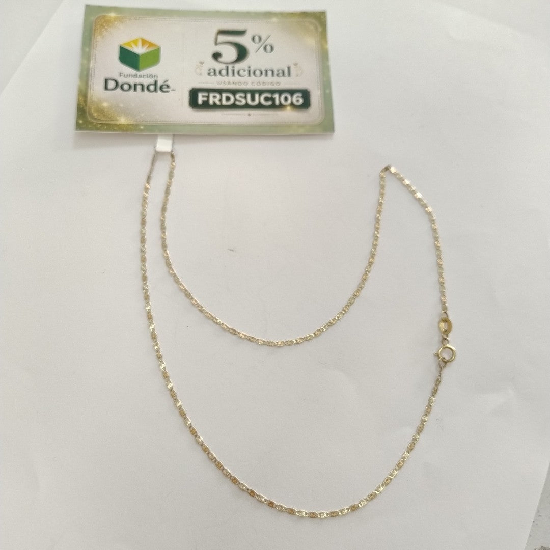 CADENA ORO 10 K 1.6 GRMS (SEMINUEVO)