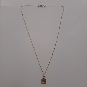 CADENA, DIJE ORO 10 K 1.7 GRMS (SEMINUEVO)