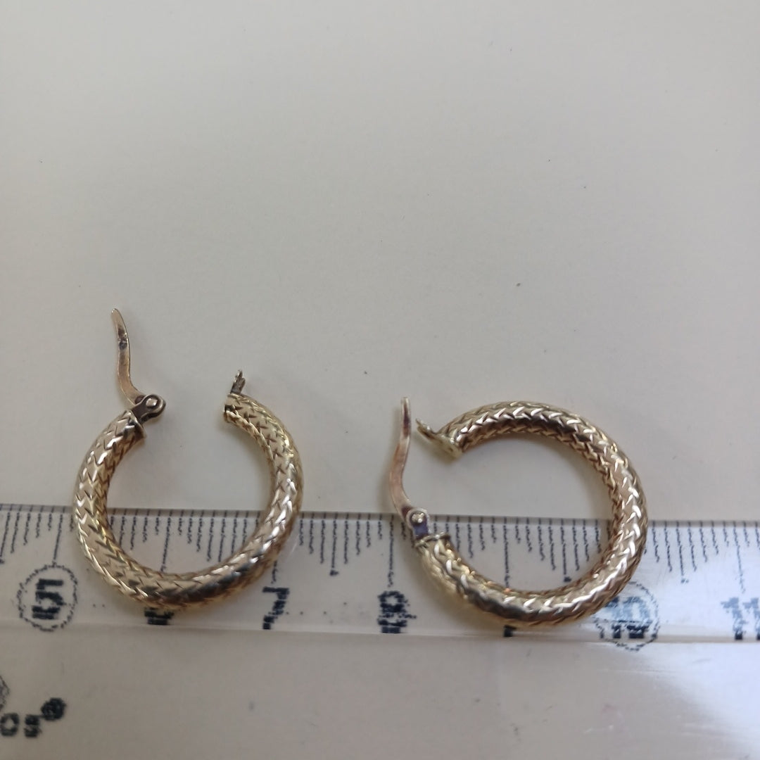 ARRACADAS PAR ORO 10 K 1,50 GRMS (SEMINUEVO)