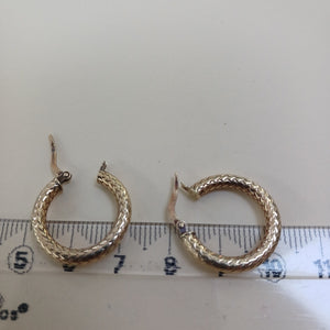 ARRACADAS PAR ORO 10 K 1,50 GRMS (SEMINUEVO)