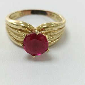 SOLITARIO ORO 14 K 3.7 GRMS (SEMINUEVO)